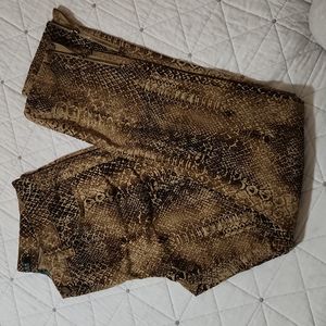 Ralph Lauren size 4 brown and tan jeggings